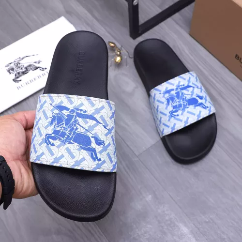 Replica Burberry Slippers For Men #1318373 $48.00 USD for Wholesale
