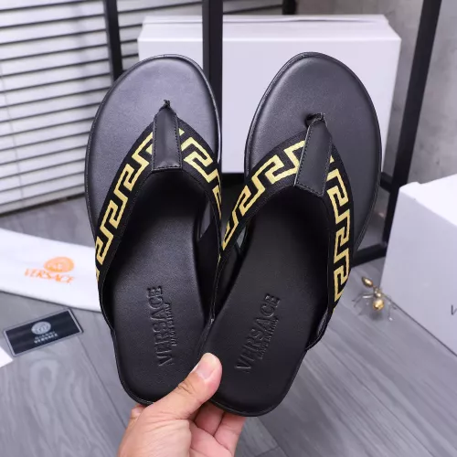 Replica Versace Slippers For Men #1318412 $42.00 USD for Wholesale