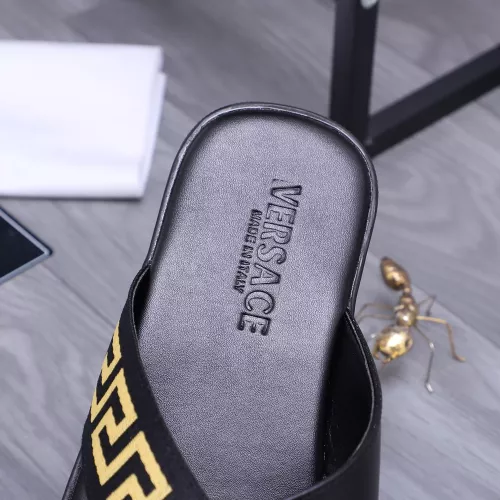 Replica Versace Slippers For Men #1318412 $42.00 USD for Wholesale
