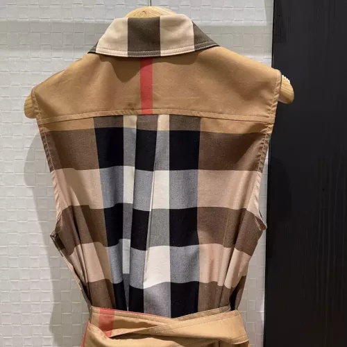 Replica Burberry Dresses Sleeveless For Women #1318645 $122.00 USD for Wholesale