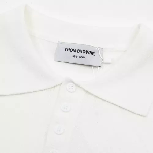 Replica Thom Browne TB T-Shirts Short Sleeved For Men #1319560 $48.00 USD for Wholesale