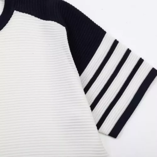 Replica Thom Browne TB T-Shirts Short Sleeved For Men #1319563 $48.00 USD for Wholesale
