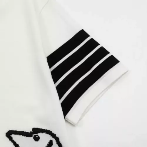 Replica Thom Browne TB T-Shirts Short Sleeved For Men #1319566 $48.00 USD for Wholesale