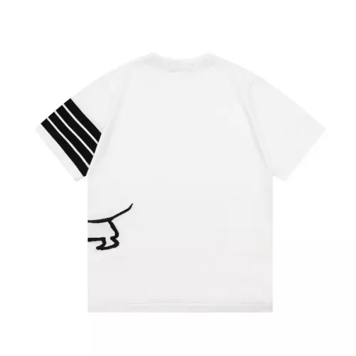 Replica Thom Browne TB T-Shirts Short Sleeved For Men #1319566 $48.00 USD for Wholesale