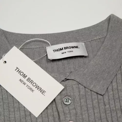 Replica Thom Browne TB T-Shirts Short Sleeved For Men #1319568 $48.00 USD for Wholesale