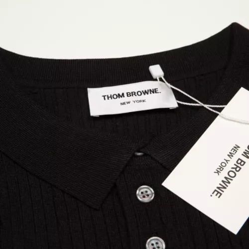 Replica Thom Browne TB T-Shirts Short Sleeved For Men #1319570 $48.00 USD for Wholesale