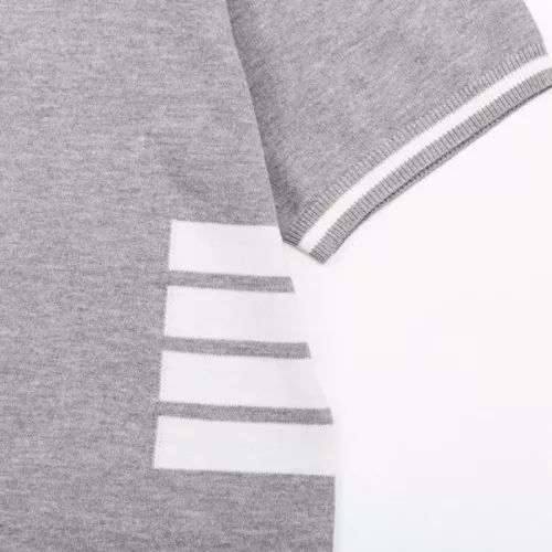 Replica Thom Browne TB T-Shirts Short Sleeved For Men #1319571 $48.00 USD for Wholesale