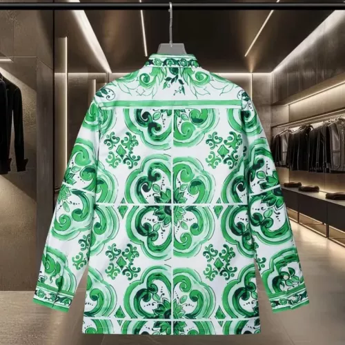 Replica Dolce & Gabbana D&G Shirts Long Sleeved For Unisex #1319611 $60.00 USD for Wholesale