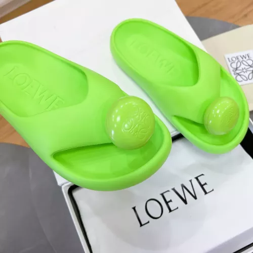 Replica LOEWE Slippers For Women #1319672 $80.00 USD for Wholesale