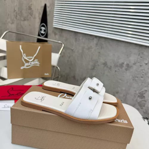 Replica Christian Louboutin CL Slippers For Women #1319688 $92.00 USD for Wholesale