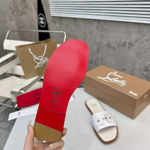 Replica Christian Louboutin CL Slippers For Women #1319688 $92.00 USD for Wholesale