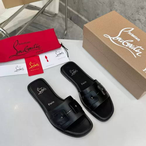 Replica Christian Louboutin CL Slippers For Women #1319696 $92.00 USD for Wholesale