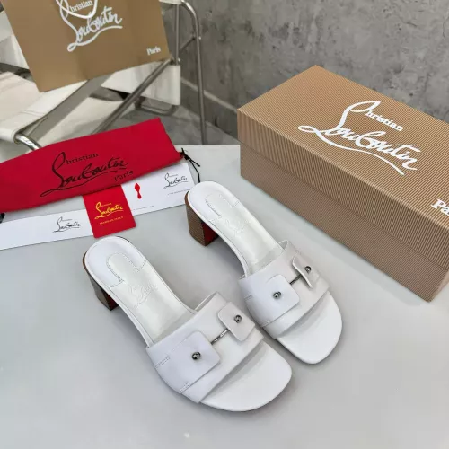 Replica Christian Louboutin CL Slippers For Women #1319698 $96.00 USD for Wholesale