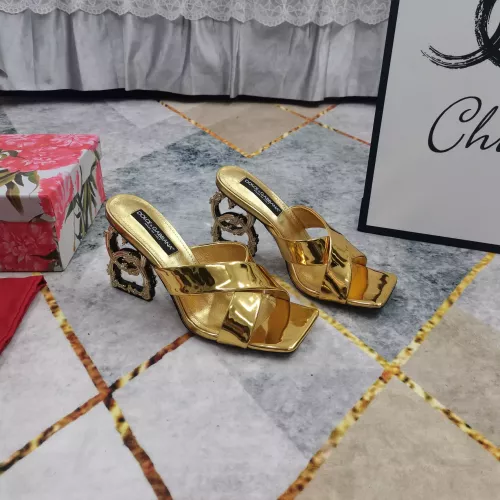 Replica Dolce & Gabbana D&G Slippers For Women #1319821 $128.00 USD for Wholesale