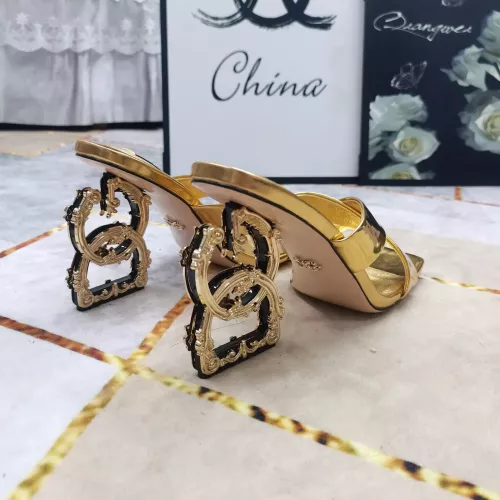 Replica Dolce & Gabbana D&G Slippers For Women #1319821 $128.00 USD for Wholesale
