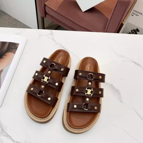 Replica Celine Slippers For Women #1319921 $82.00 USD for Wholesale