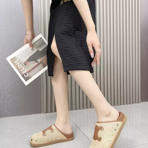 Replica Celine Slippers For Women #1319935 $85.00 USD for Wholesale