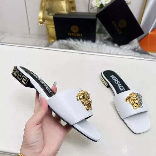 Replica Versace Slippers For Women #1319996 $82.00 USD for Wholesale
