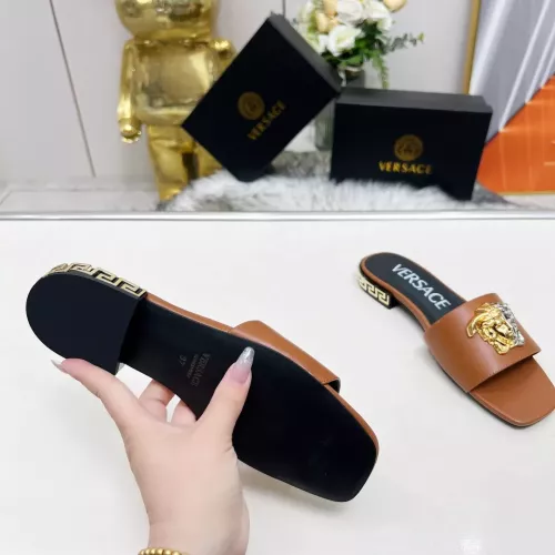 Replica Versace Slippers For Women #1319997 $82.00 USD for Wholesale