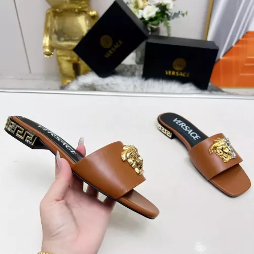 Replica Versace Slippers For Women #1319997 $82.00 USD for Wholesale