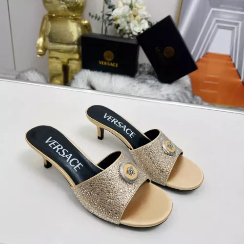 Replica Versace Slippers For Women #1320001 $85.00 USD for Wholesale