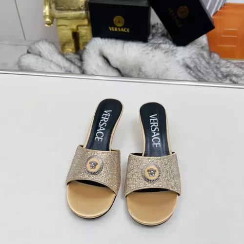 Replica Versace Slippers For Women #1320001 $85.00 USD for Wholesale