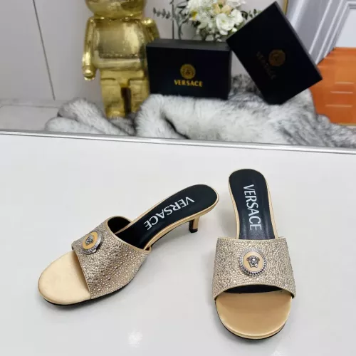 Replica Versace Slippers For Women #1320001 $85.00 USD for Wholesale