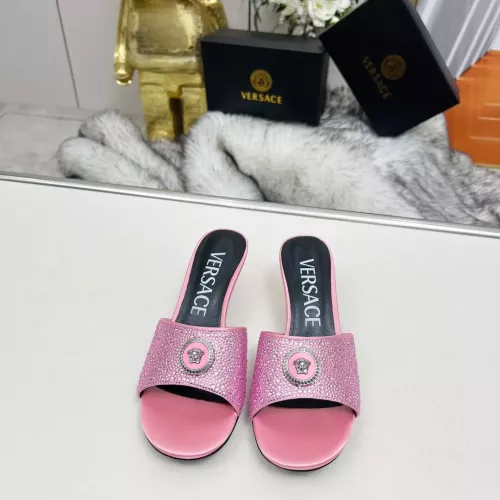 Replica Versace Slippers For Women #1320002 $85.00 USD for Wholesale