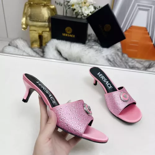 Replica Versace Slippers For Women #1320002 $85.00 USD for Wholesale