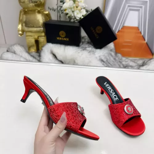 Replica Versace Slippers For Women #1320003 $85.00 USD for Wholesale