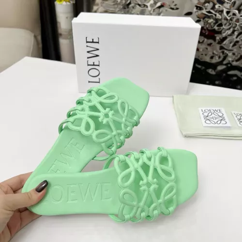 Replica LOEWE Slippers For Women #1320076 $82.00 USD for Wholesale