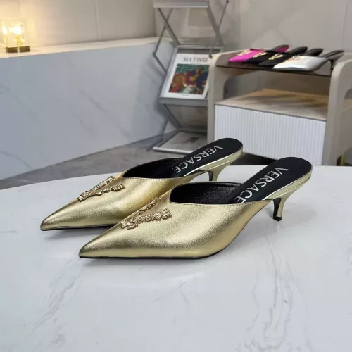 Replica Versace Slippers For Women #1320164 $80.00 USD for Wholesale