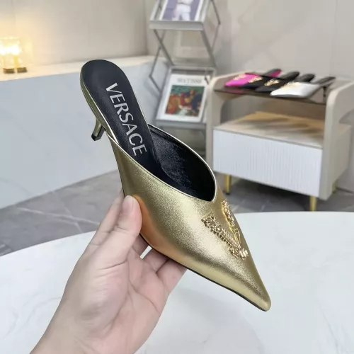 Replica Versace Slippers For Women #1320164 $80.00 USD for Wholesale