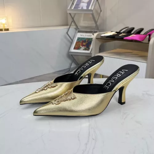 Replica Versace Slippers For Women #1320165 $80.00 USD for Wholesale