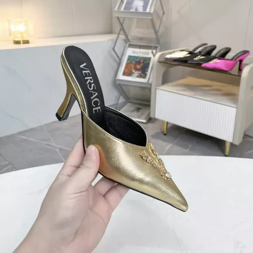Replica Versace Slippers For Women #1320165 $80.00 USD for Wholesale