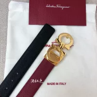 $52.00 USD Salvatore Ferragamo AAA Quality Belts In 2.5cm For Women #1314767