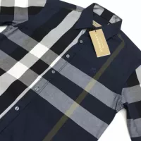$45.00 USD Burberry Shirts Short Sleeved For Men #1318115