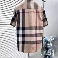 $45.00 USD Burberry Shirts Short Sleeved For Men #1318142