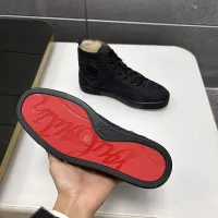 $92.00 USD Christian Louboutin High Top Shoes For Women #1318303
