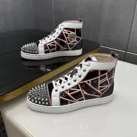 $96.00 USD Christian Louboutin High Top Shoes For Women #1318307