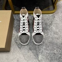 $96.00 USD Christian Louboutin High Top Shoes For Women #1318307