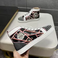 $96.00 USD Christian Louboutin High Top Shoes For Women #1318307