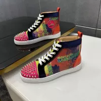 $98.00 USD Christian Louboutin High Top Shoes For Men #1318310