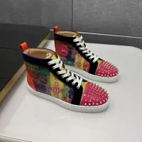 $98.00 USD Christian Louboutin High Top Shoes For Men #1318310