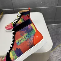 $98.00 USD Christian Louboutin High Top Shoes For Men #1318310