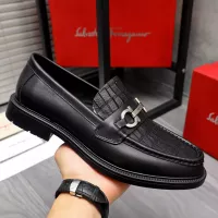 $100.00 USD Salvatore Ferragamo Leather Shoes For Men #1318398