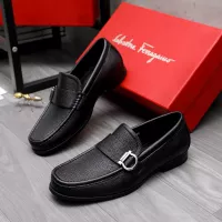$88.00 USD Salvatore Ferragamo Leather Shoes For Men #1318444