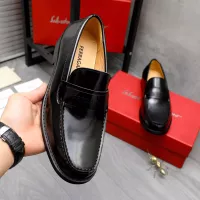 $88.00 USD Salvatore Ferragamo Leather Shoes For Men #1318452
