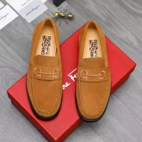 $88.00 USD Salvatore Ferragamo Leather Shoes For Men #1318453