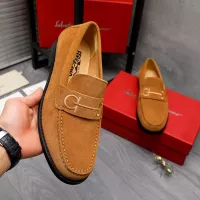 $88.00 USD Salvatore Ferragamo Leather Shoes For Men #1318453